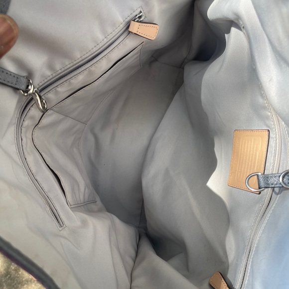 Coach Gray Tote Bag - Picture 4 of 8